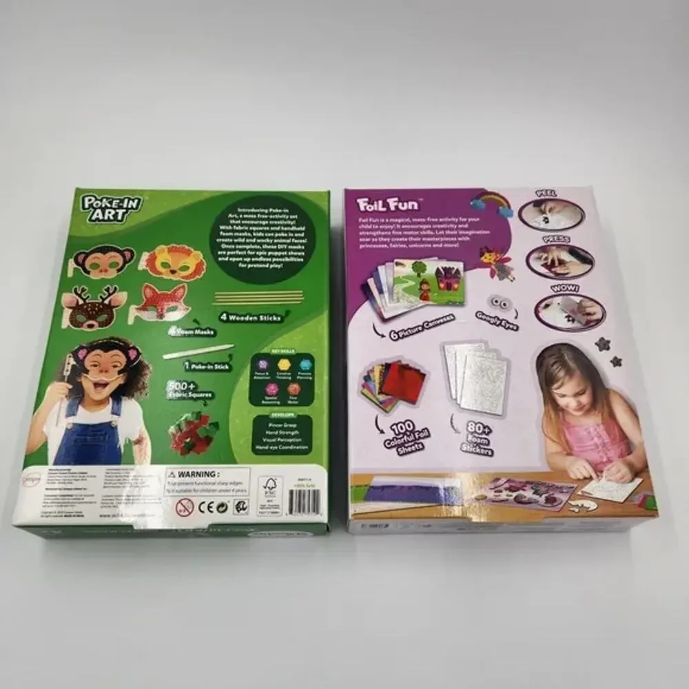 Skillmatics Foil Fun Unicorns and Princesses & Poke In Art Animal Kids Age 4+